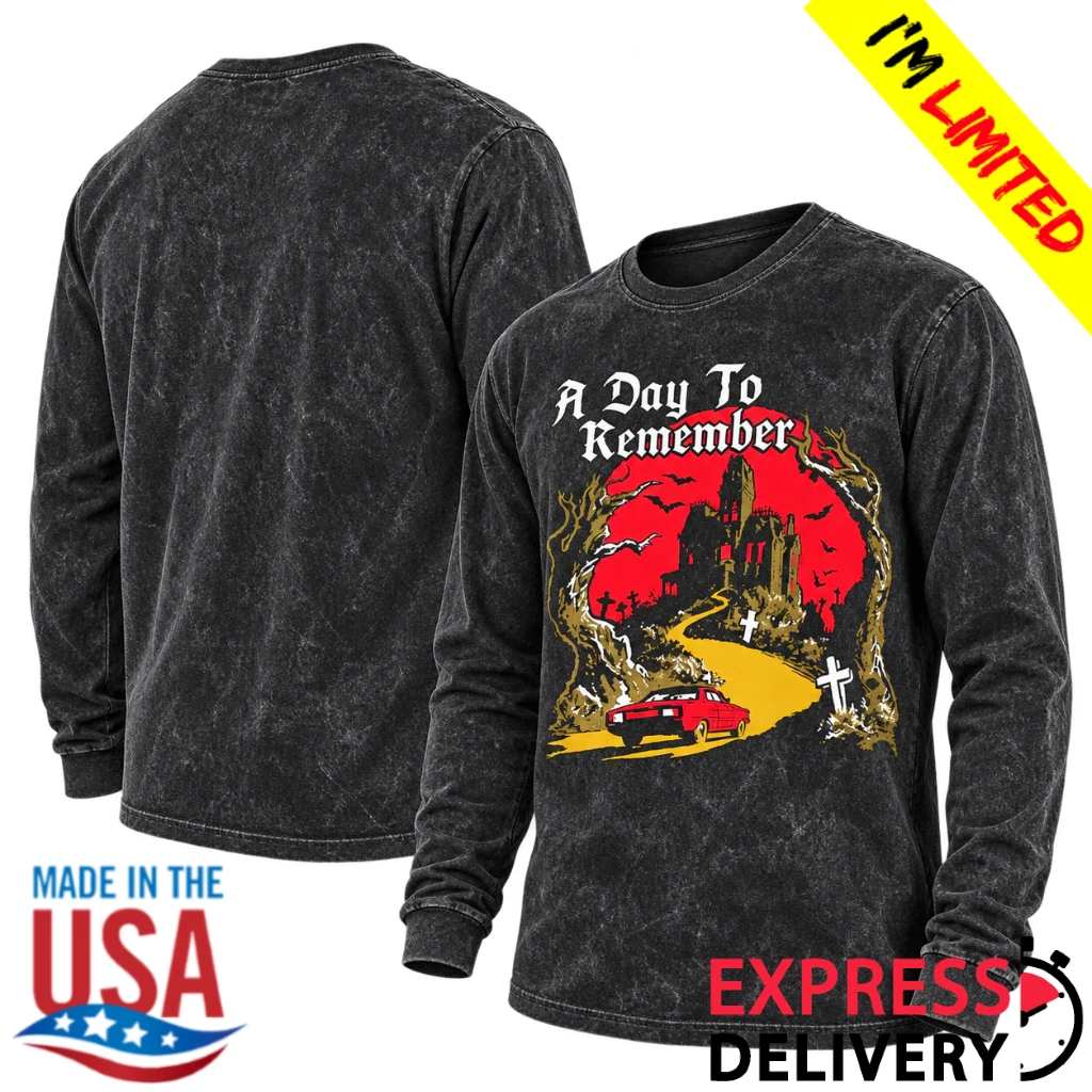 A Day To Remember ADTR Halloween 2026 Haunted House T-Shirt