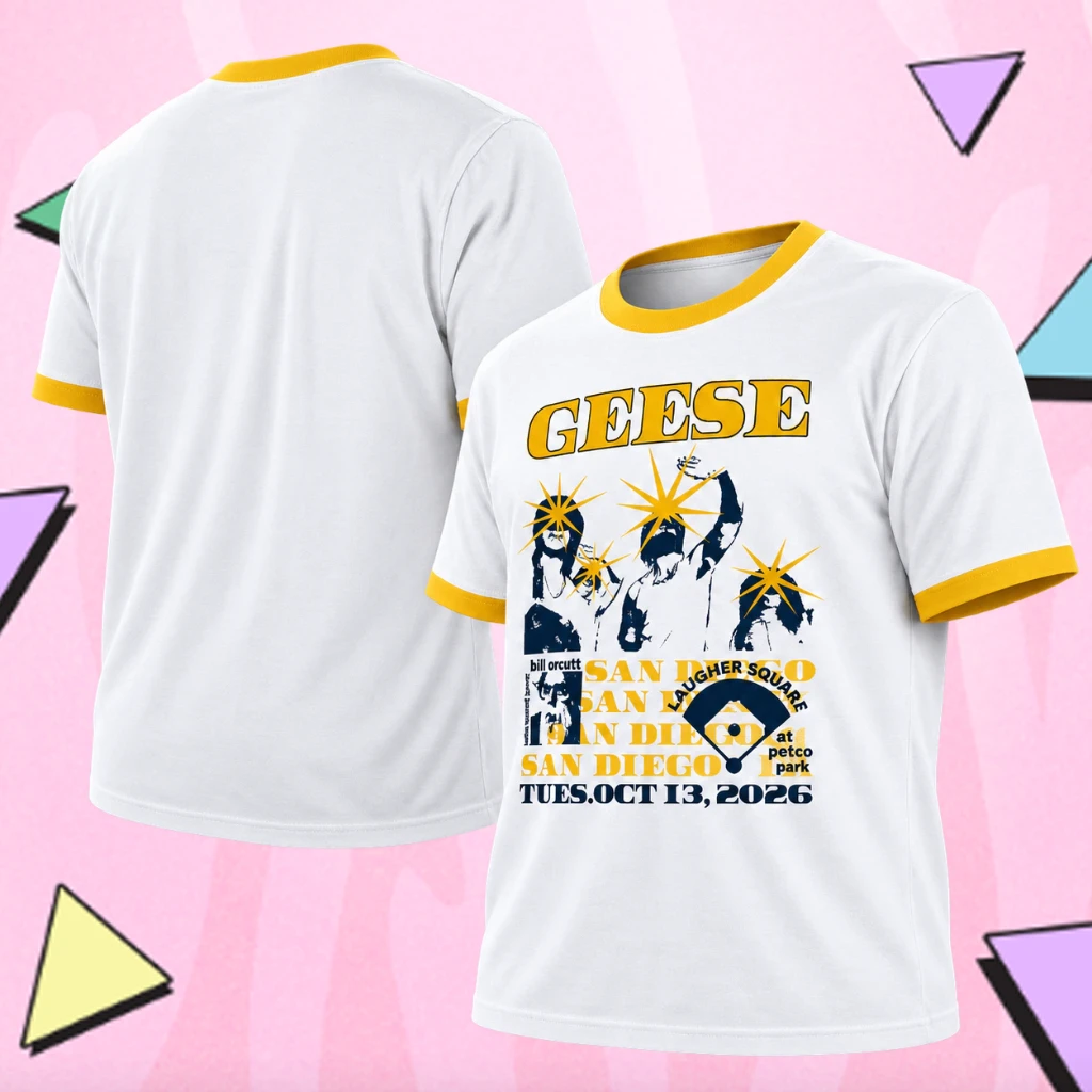 Geese Band San Diego CA Event Ringer Shirt October 13 2026